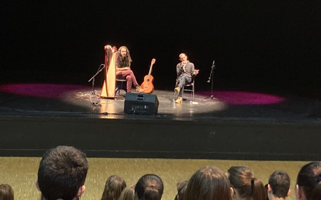 SPECTACLE HARPE ET SLAM : Les HARPENTEURS